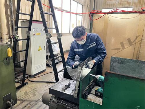 文丘里湿式除尘器除尘管道装置现场——乐虎lehu工业_乐虎lehu