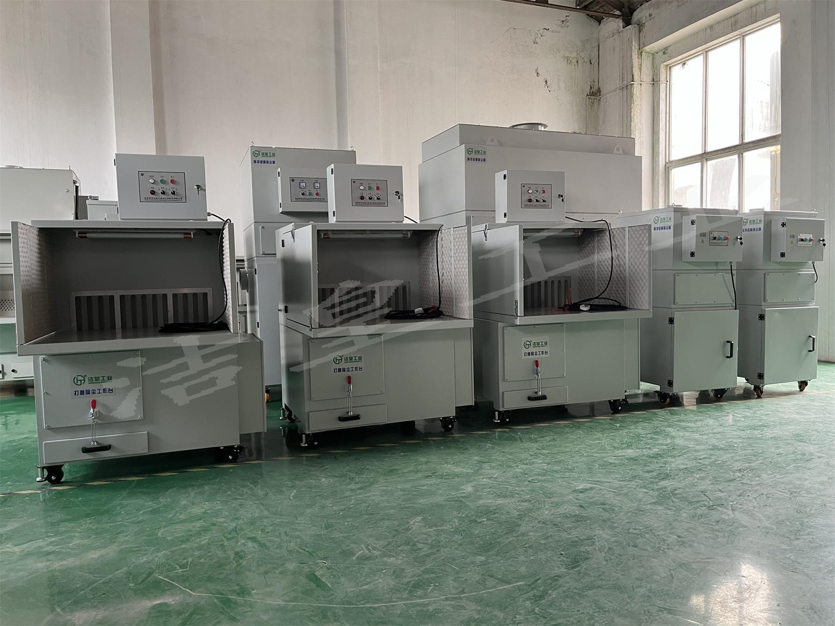 小型工件打磨抛光——选用乐虎lehu工业 打磨除尘事情台